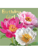 Peonies Happy Birthday