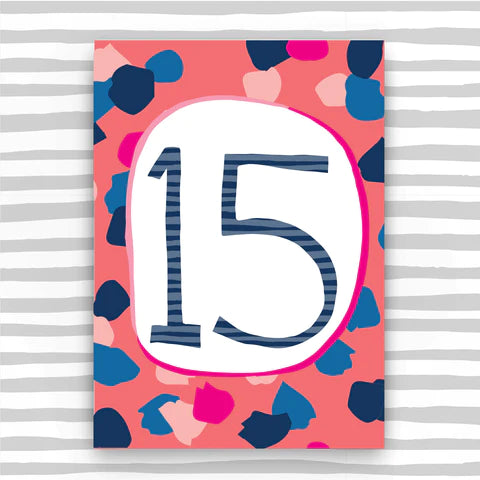 Age 15 Birthday Card