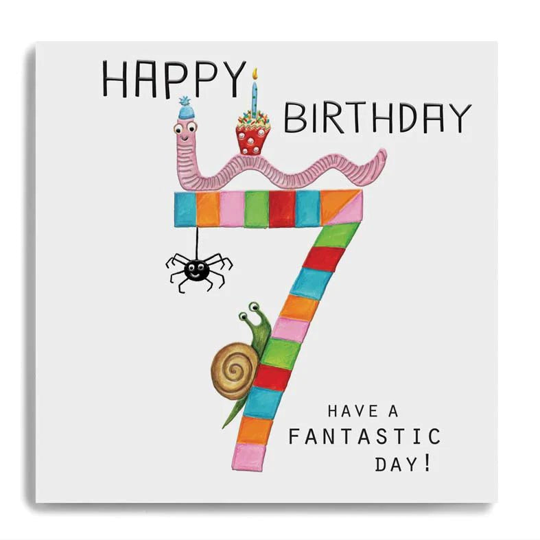 AGE 7 HAPPY BIRTHDAY