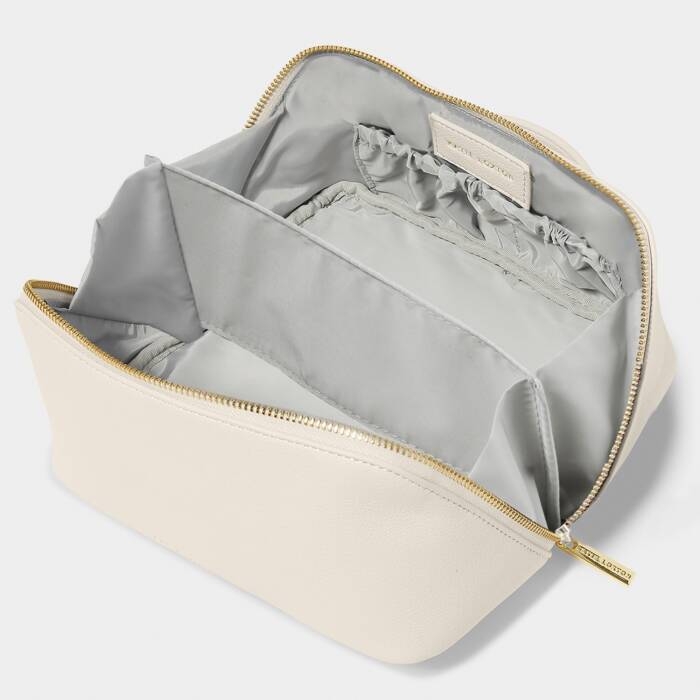 MEDIUM MAKEUP / WASH BAG OFF WHITE