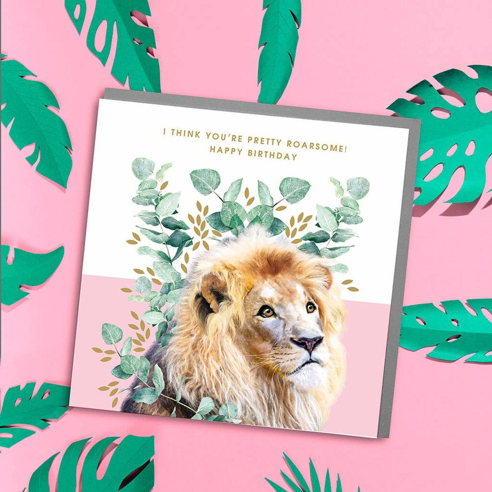 Safari Lion Pretty Roarsome