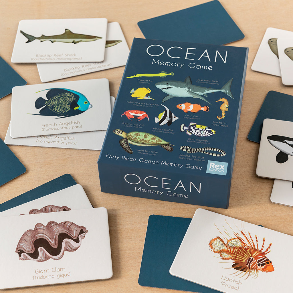 Ocean Memory Game 40 pieces