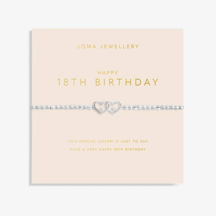 A LITTLE HAPPY 18TH BIRTHDAY silver Bracelet