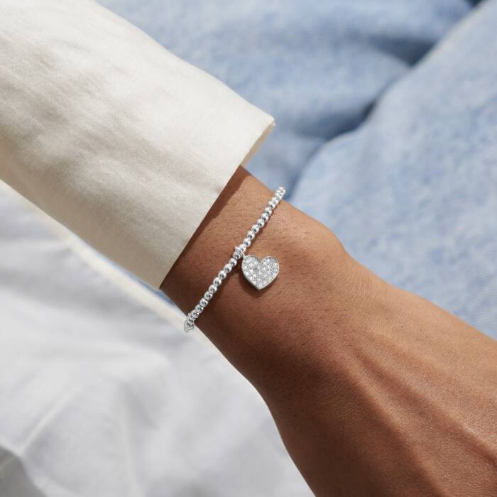 CONFETTI A LITTLE | THANK YOU | Silver Plated | Bracelet | 17.5cm stretch