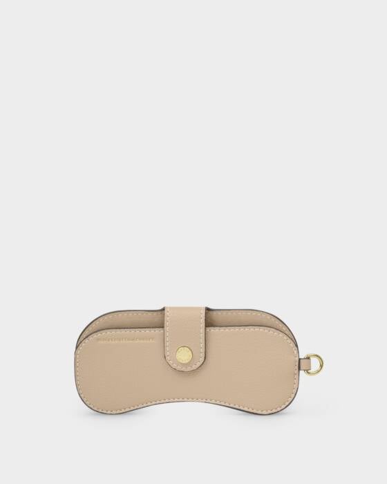 SUNGLASSES CASE LIGHT TAUPE