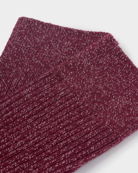 GIFT BOXED SPARKLE SOCKS CHERRY