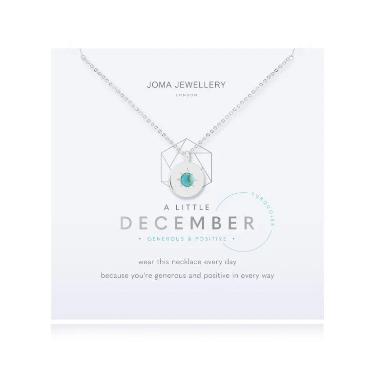 A Little December Birthstone Turquoise Necklace