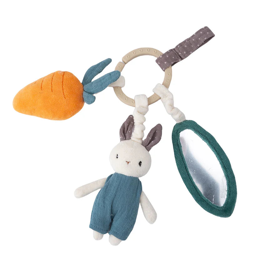 Baby activity ring blue rabbit