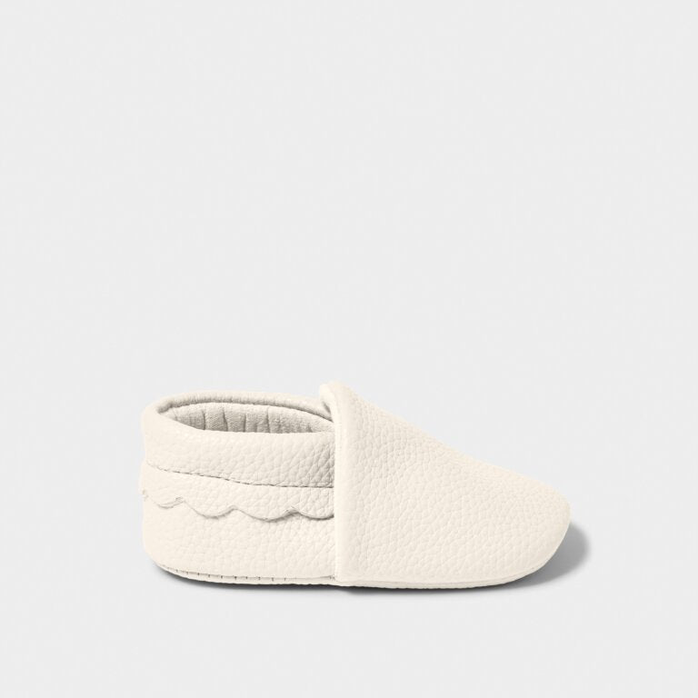 BABY SHOES PALE EGGSHELL