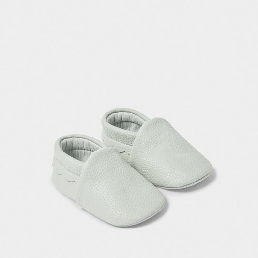 BABY SHOES PALE GREY