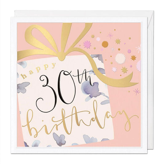 Age 30th Birthday Luxury Birthday Card