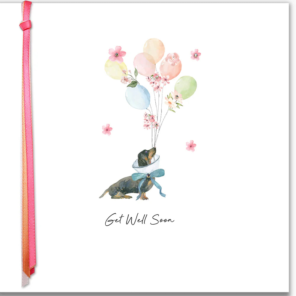 RIBBONS AND ROSES - Get Well soon