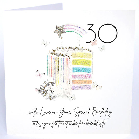30 with Love on Your Special Birthday