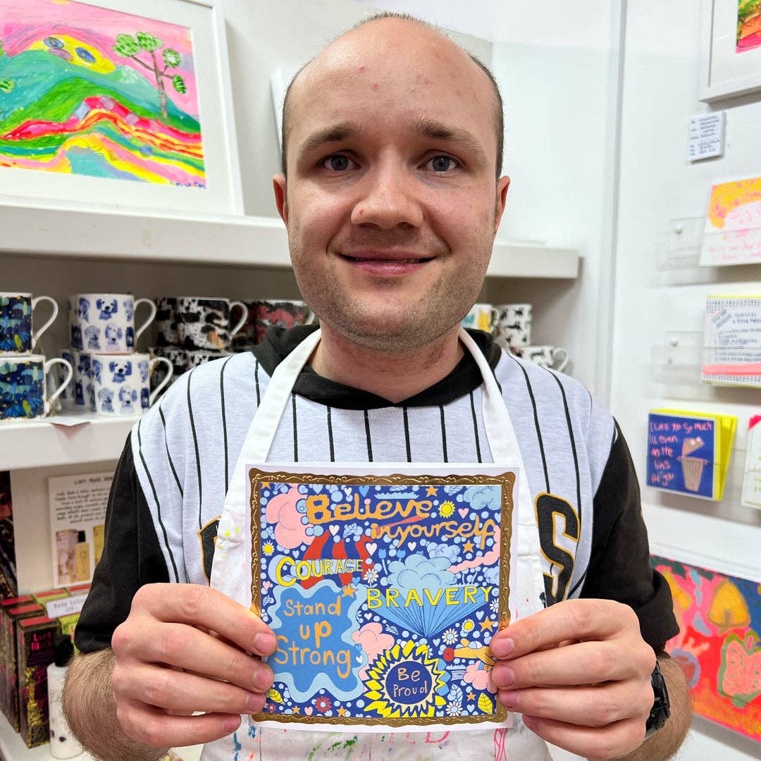 Believe in Yourself, Greetings Card