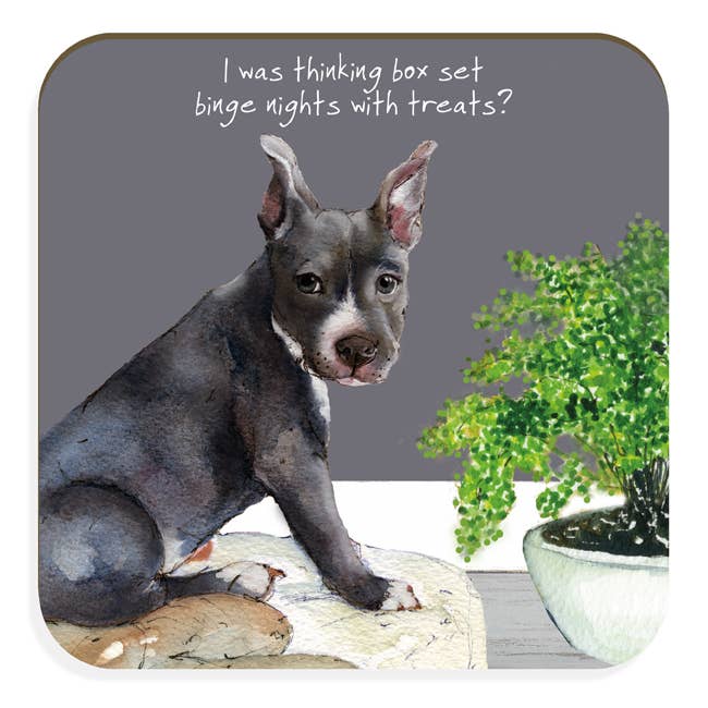 Staffordshire Bull Terrier Coaster