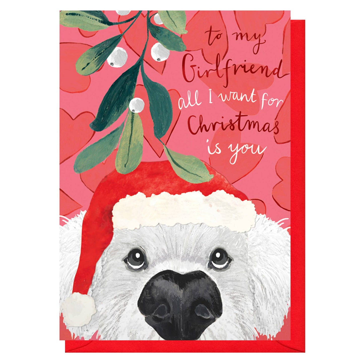 Girlfriend Christmas Card