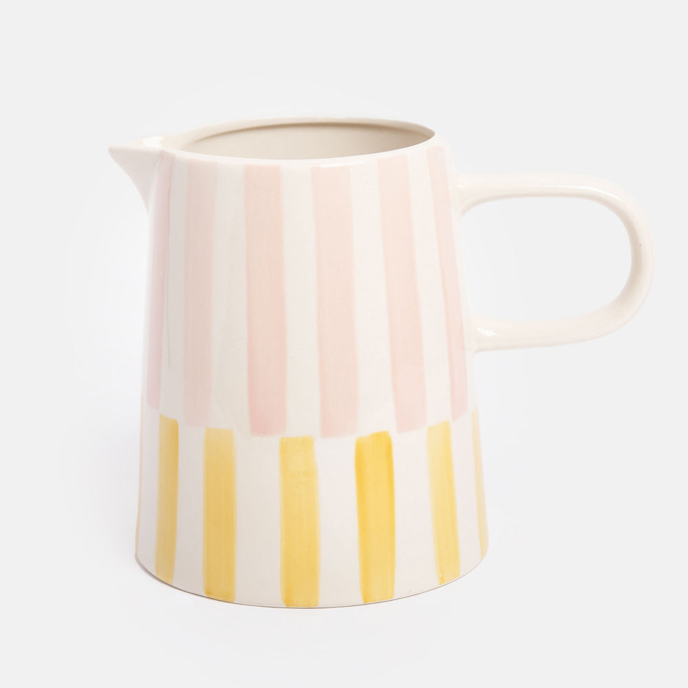 Striped Medium Jug