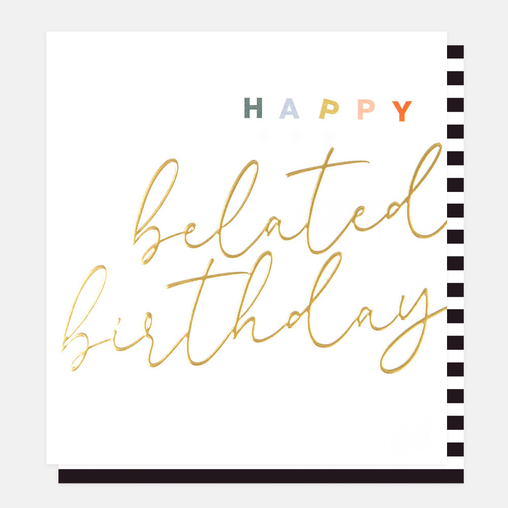 Happy Belated Birthday