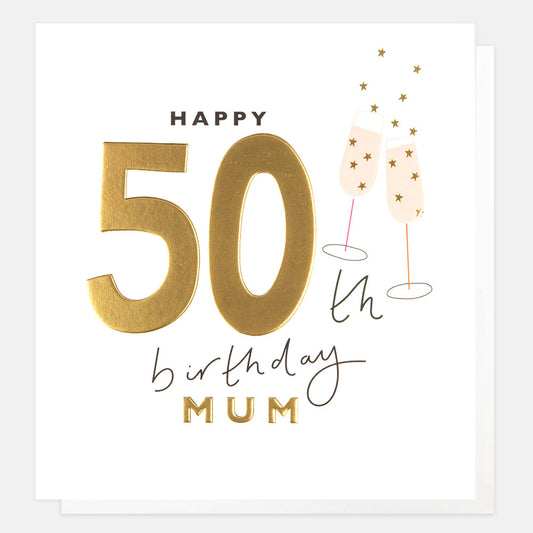 Happy 50th Birthday Mum Glasses