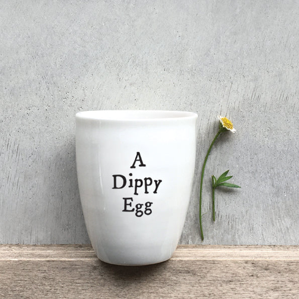 Porcelain egg cup - Dippy egg