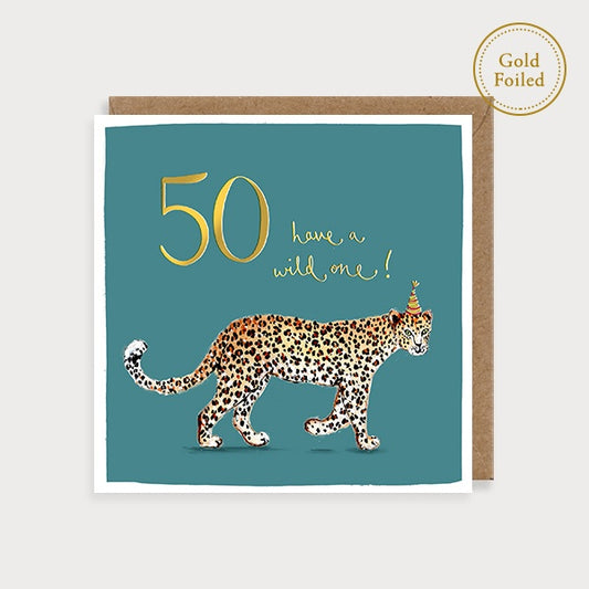 Age 50 Have a Wild One! Leopard