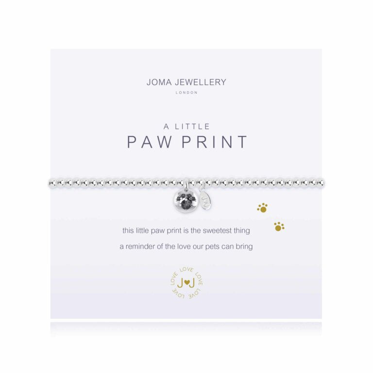A LITTLE PAW PRINT BRACELET