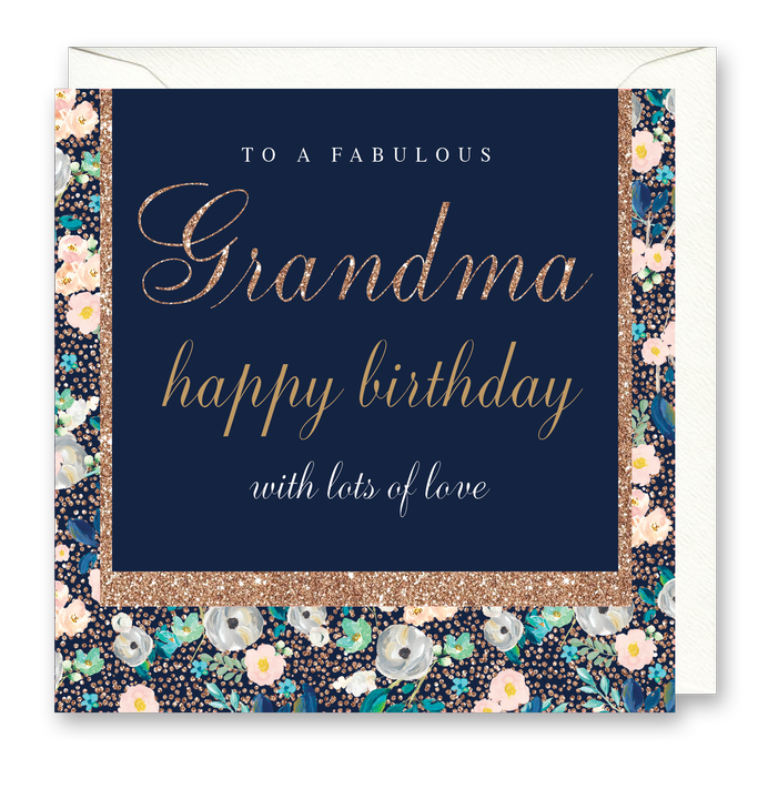 To A Fabulous Grandma