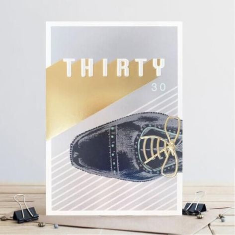 Age 30 Thirty Shoe