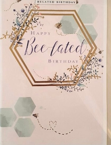 Happy Bee-lated Birthday
