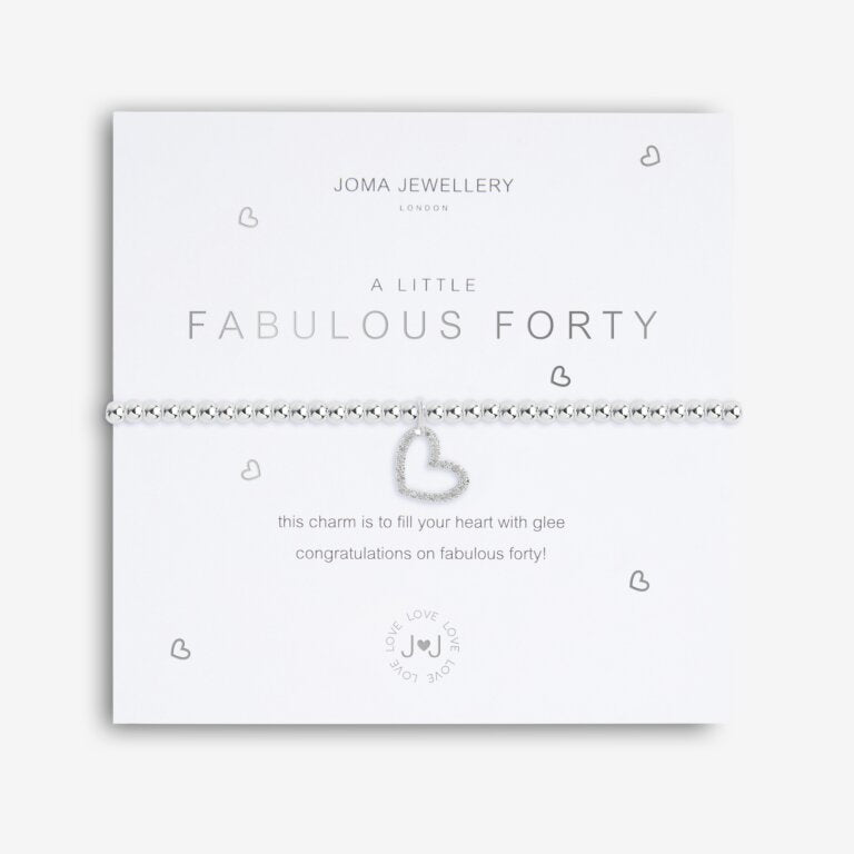 A LITTLE 'FABULOUS FORTY' BRACELET