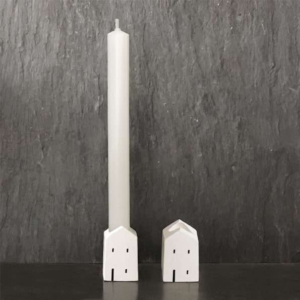 Candle with holder - House