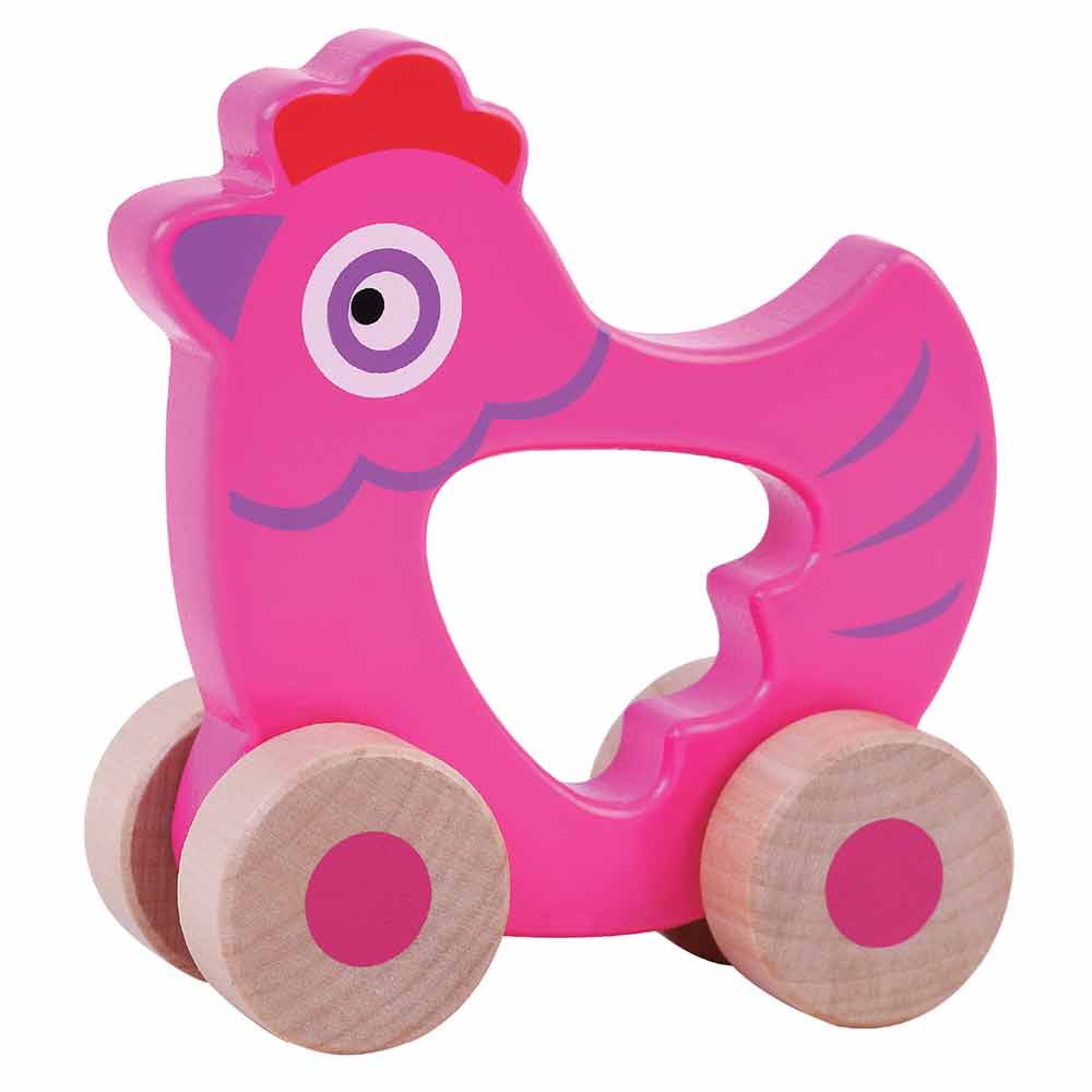 Push Along Friends - Hen