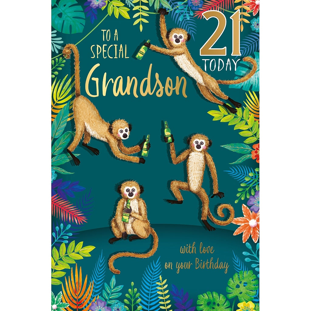 Age 21 Special Grandson