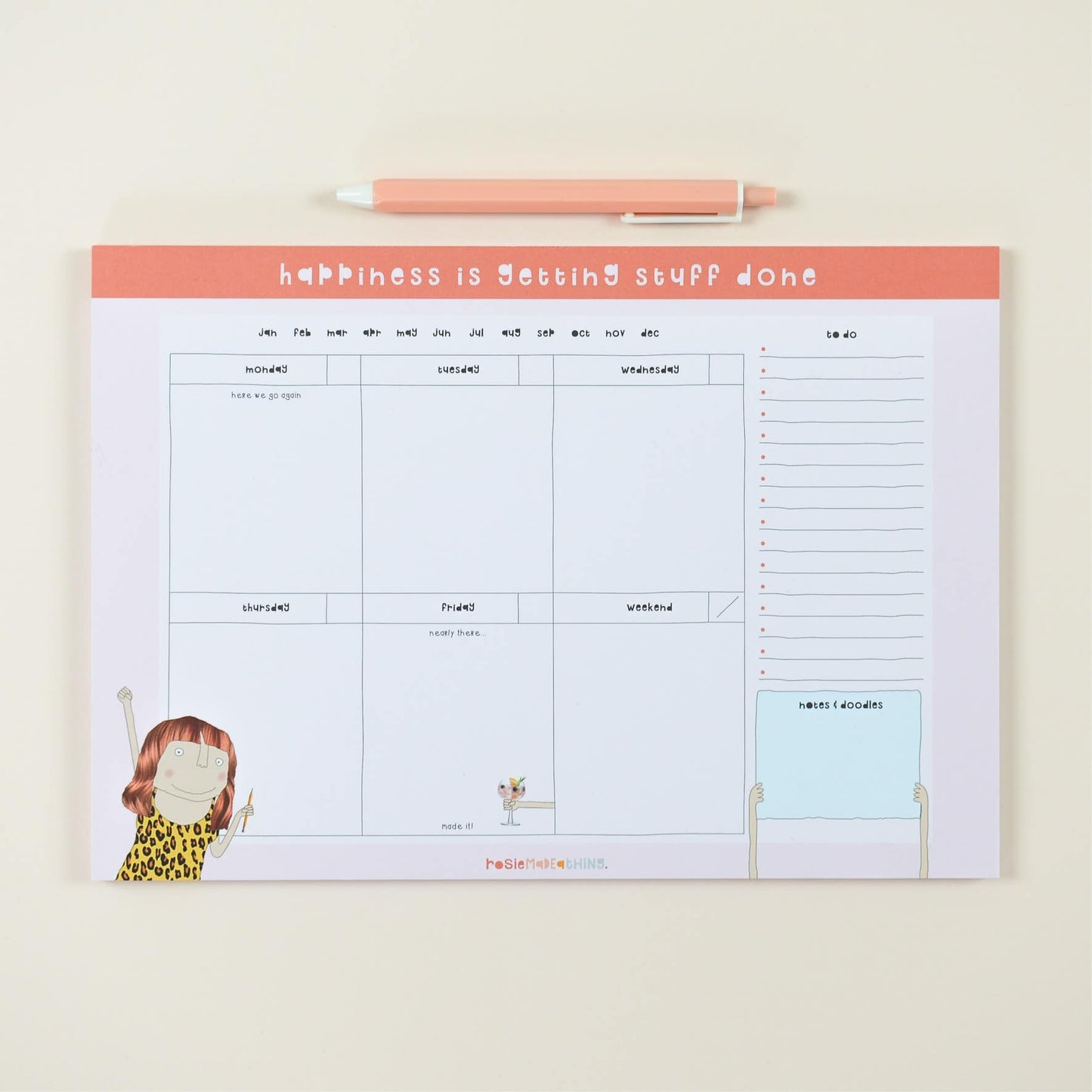 Happiness Desk Planner