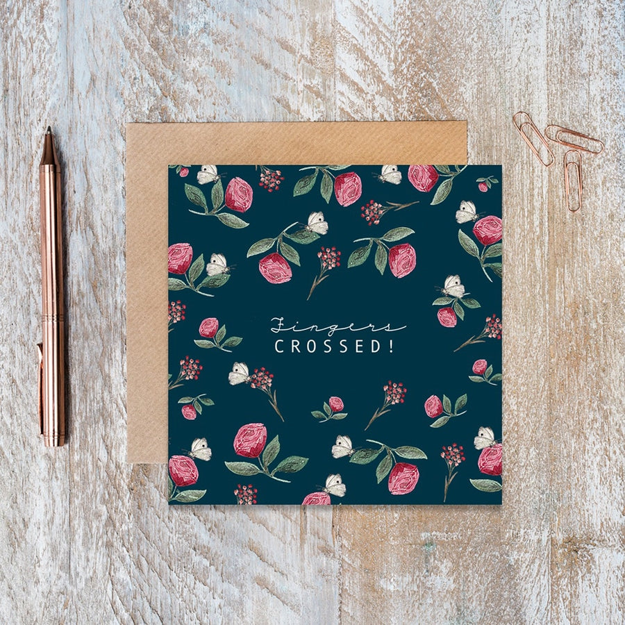 Fingers Crossed! Card