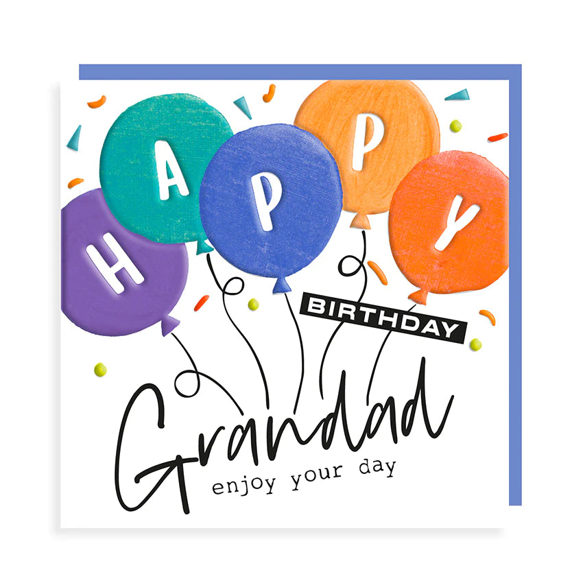 HAPPY BIRTHDAY GRANDAD - ENJOY YOUR DAY