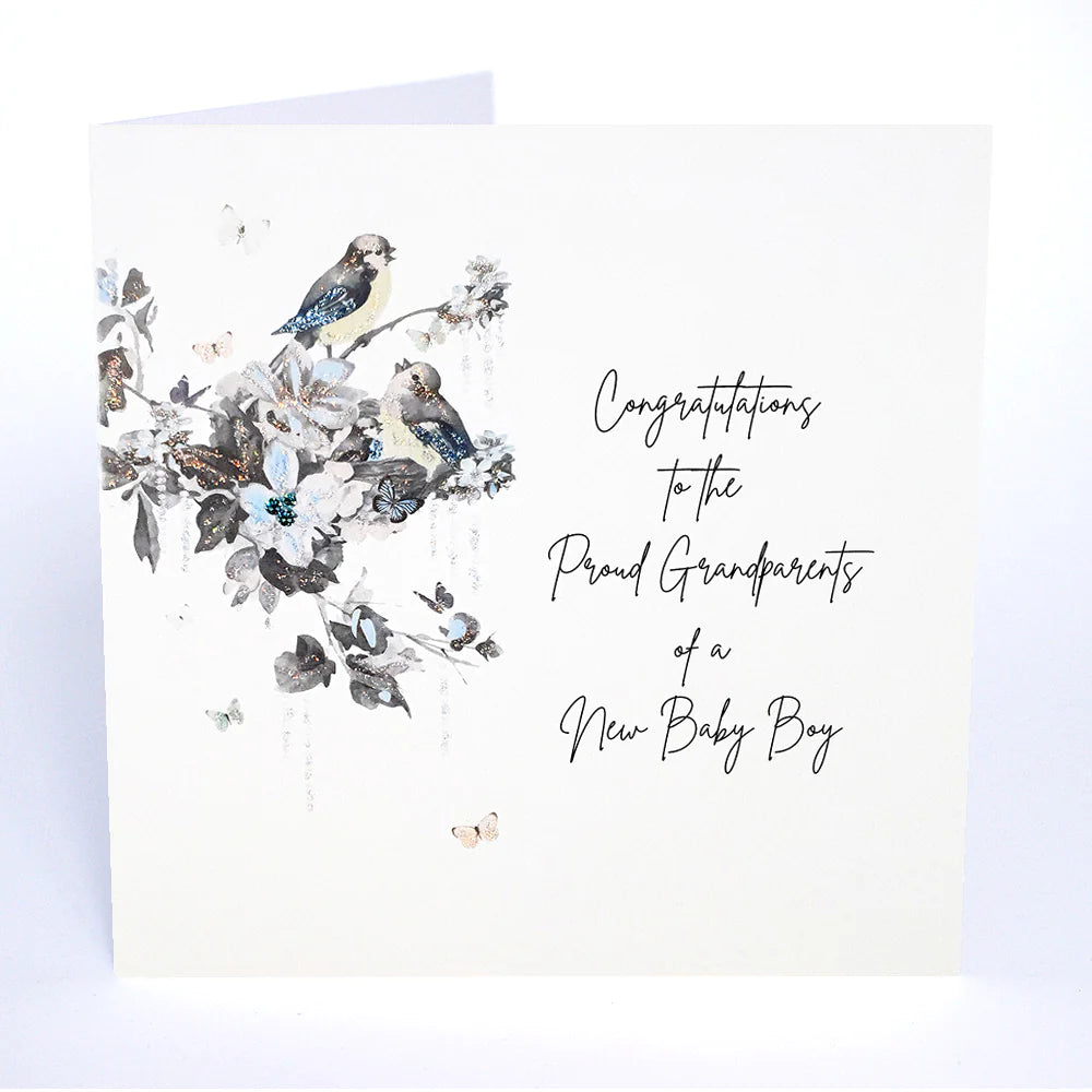 New Baby - Congratulations to the Proud Grandparents (Boy)