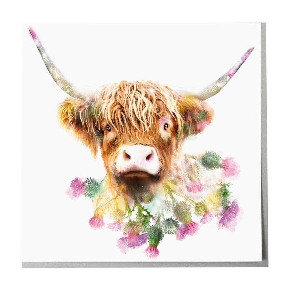 Wildlife Botanical - Highland Cow