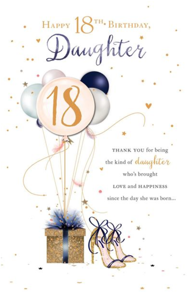 Age 18 - Daughter 18th