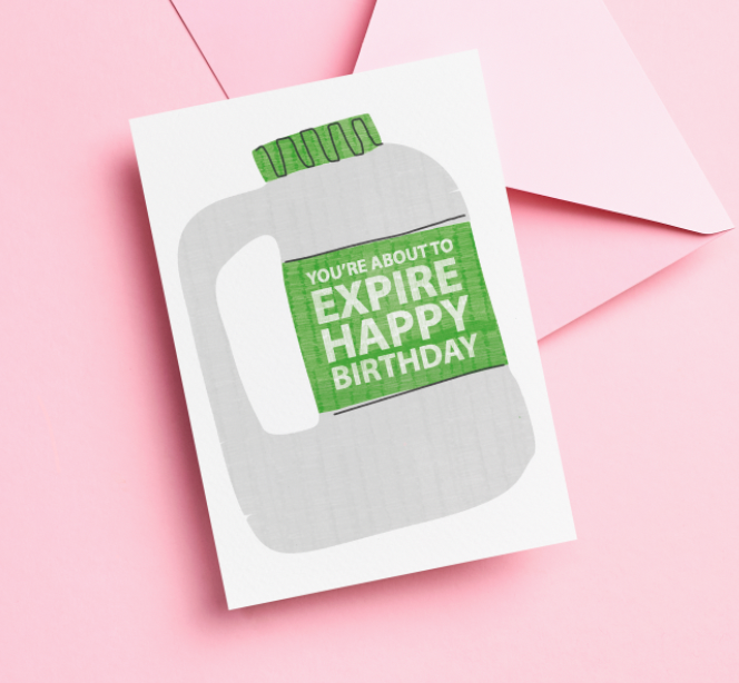 Expiring Milk Card