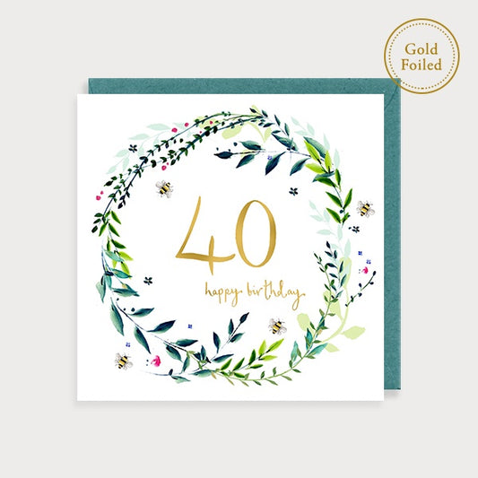 Age 40 - Flora 40 happy Birthday