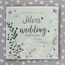 25th Silver Wedding anniversary
