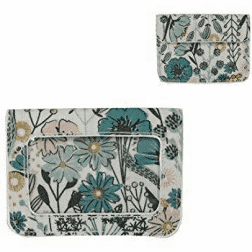 Meadow Flowers Matt PVC Card Holder