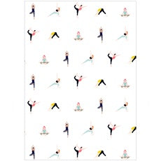 Yoga Print Notelet Pack