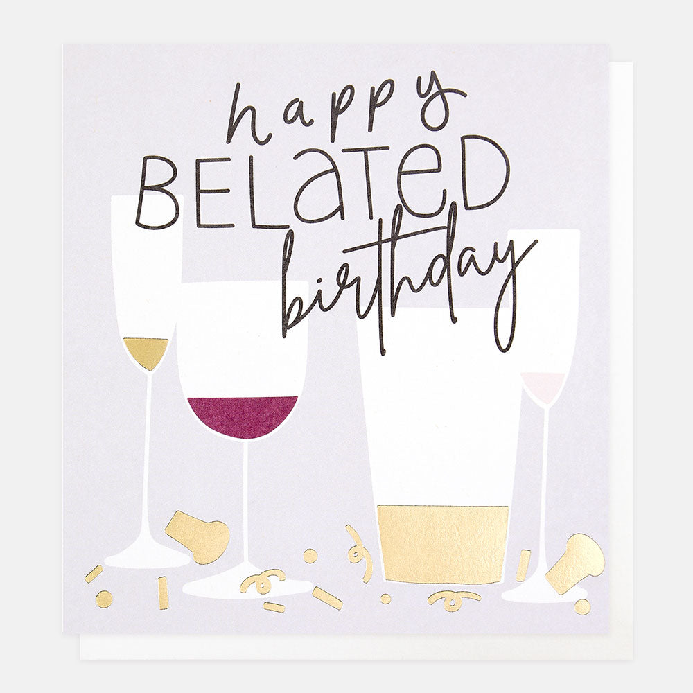 Happy Belated Birthday Drinks