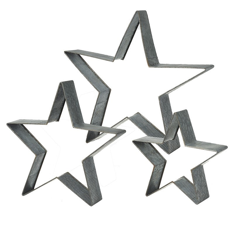 Metal Cut Out Decoration Tin Stars
