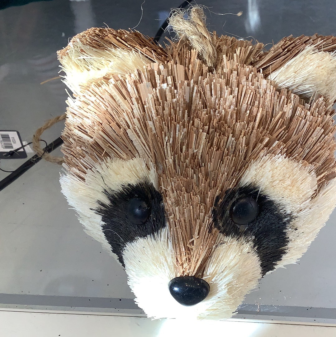 Bristle Raccoon Head Decoration was £8.99