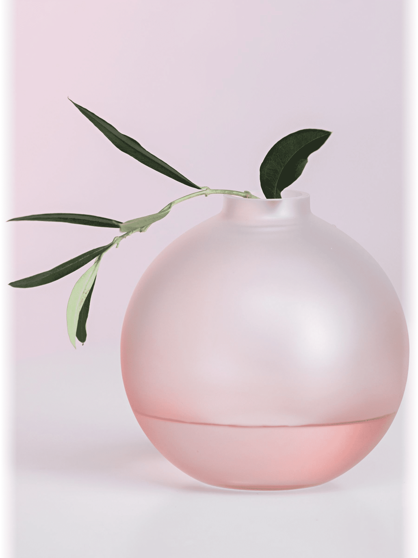 Wellness Replenish Pink Orb Vase