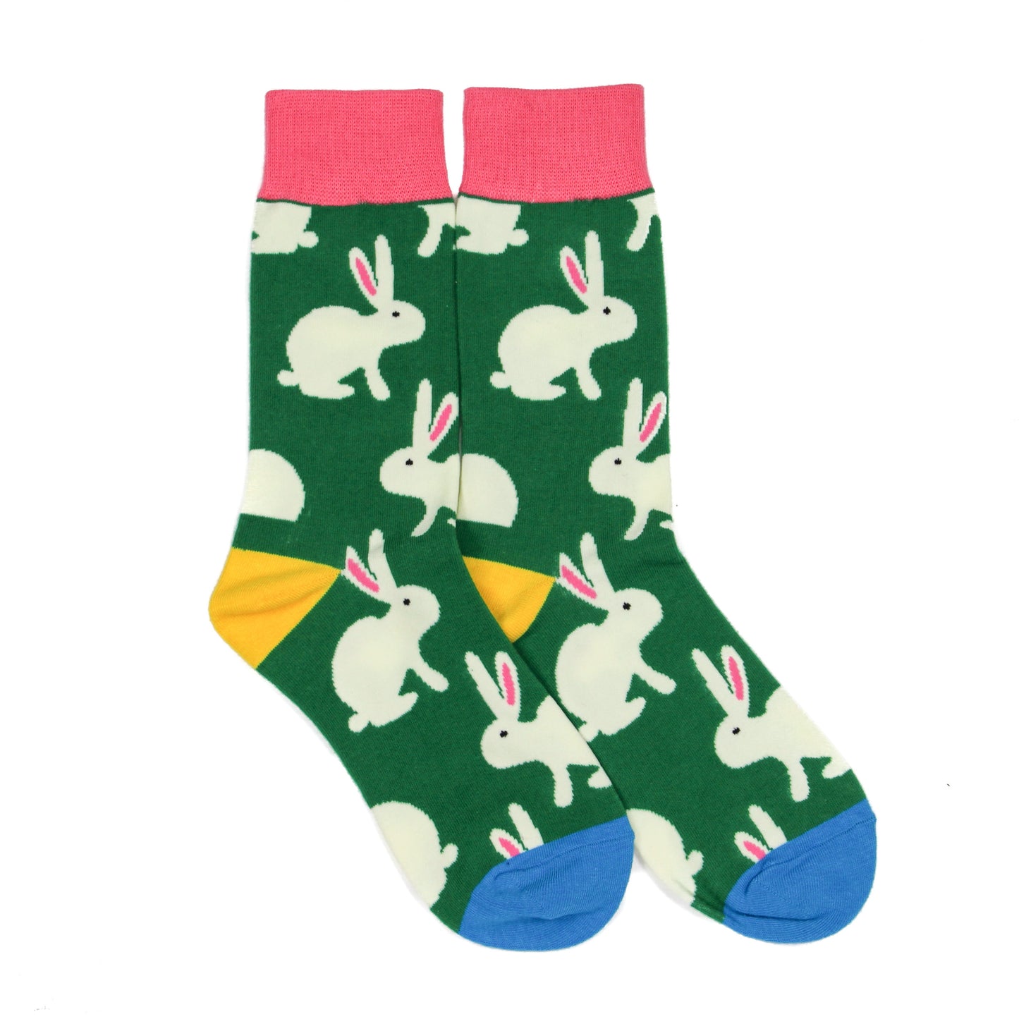 Green Rabbit Socks