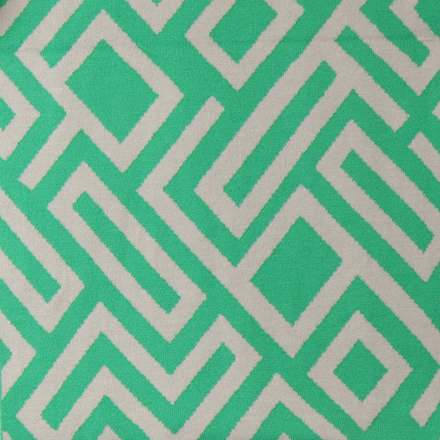 Jade Mix geo recycled snood